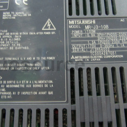 MR-J3-10B Mitsubishi Servo Drive
