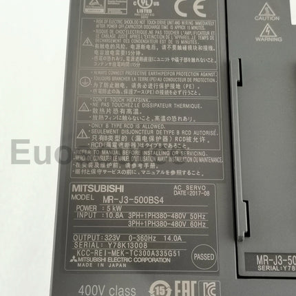 MR-J3-500BS4 Mitsubishi Servo Drive