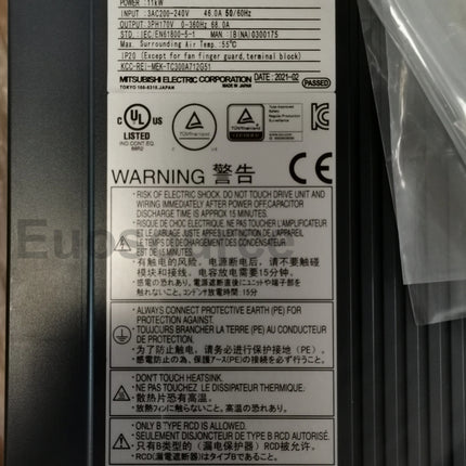 MR-J4-11KB Mitsubishi Servo Drive