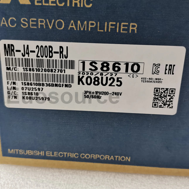MR-J4-200B-RJ Mitsubishi Servo Drive