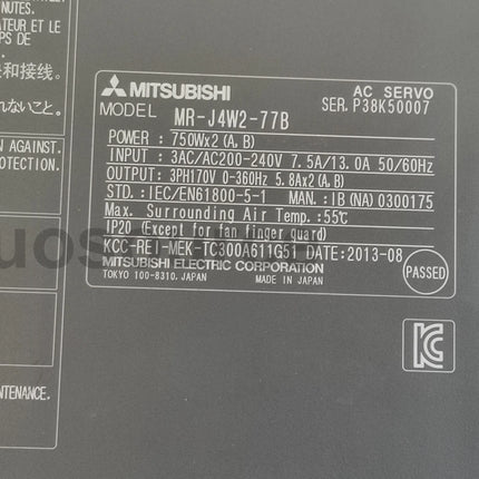 MR-J4W2-77B Mitsubishi Servo Drive