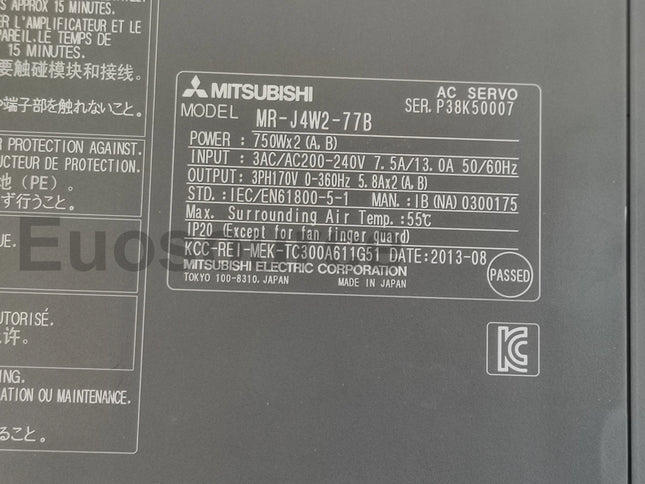 MR-J4W2-77B Mitsubishi Servo Drive