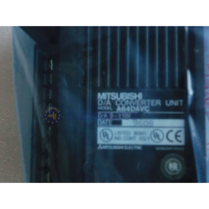 MITSUBISHI A64DAVC Analog Output Module - MELSEC-A Series, 4 Channels, Voltage