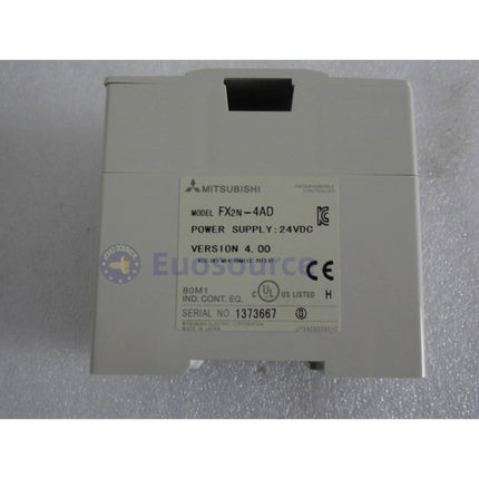 Genuine MITSUBISHI FX2N-4AD PLC Module - Ships Worldwide