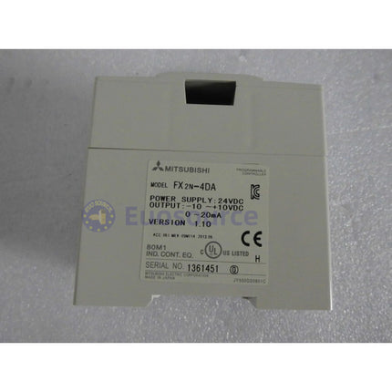 FX2N-4DA PLC Module - Genuine MITSUBISHI Spare Part for MITSUBISHI PLC control system