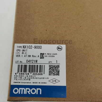 NX102-9000 Omron PLC Control Module