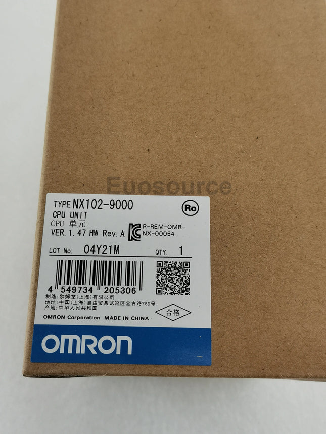 NX102-9000 Omron PLC Control Module