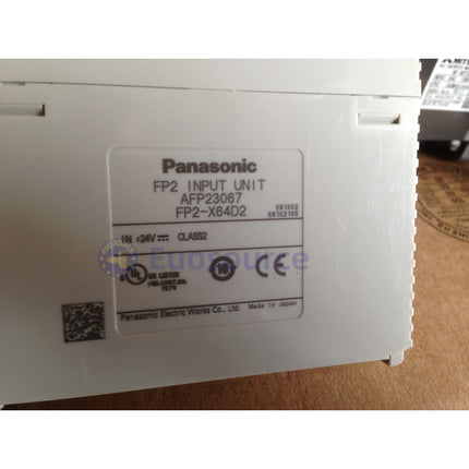 PANASONIC FP2-X64D2 Digital Input Unit - FP2 Series, 64 Points