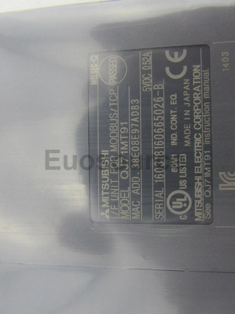 QJ71MT91 Mitsubishi PLC