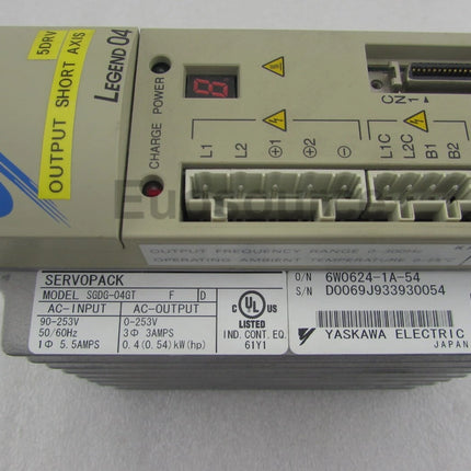SGDG-04GT Yaskawa Servo Drive For networked motion