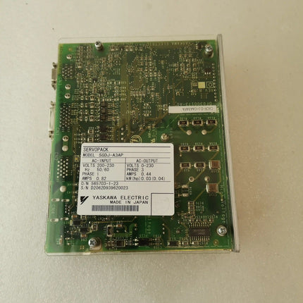 SGDJ-A3AP Yaskawa Servo Drive For industrial
