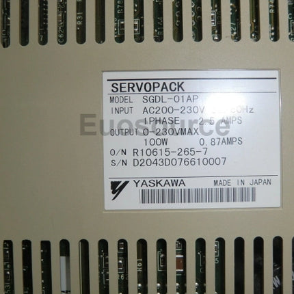 SGDL-01AP Yaskawa Servo Drive Compact industrial