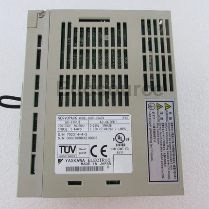 SGDP-02APA Yaskawa Servo Drive For industrial