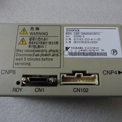 SGDR-SDA060A01BY31 Yaskawa Servo Drive Analog control