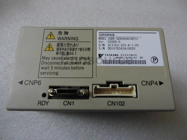 SGDR-SDA060A01BY31 Yaskawa Servo Drive Analog control