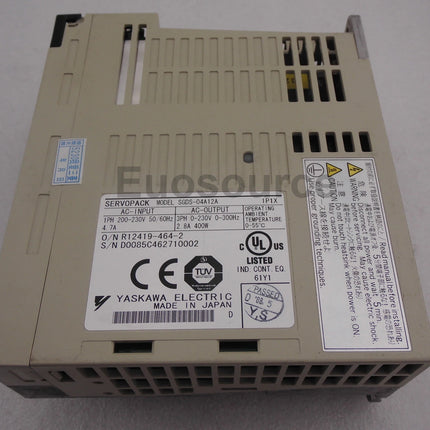 SGDS-04A12A Yaskawa Servo Drive Industrial Applications