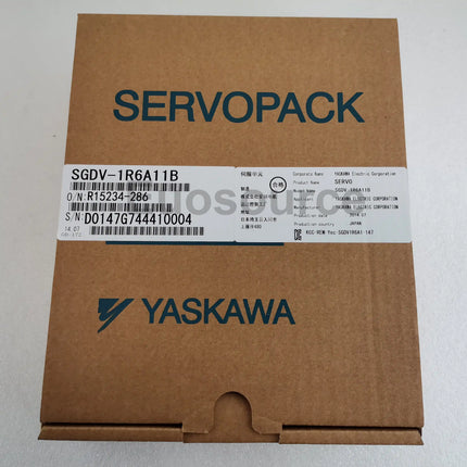 SGDV-1R6A11B Yaskawa Servo Drive For networked motion