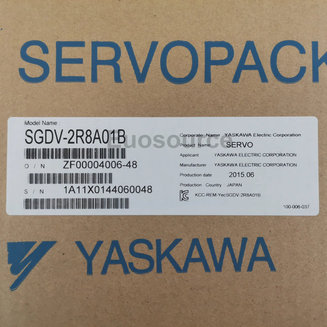 SGDV-2R8A01B Yaskawa Servo Drive Compact industrial