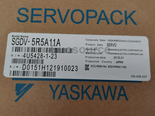 SGDV-5R5A11A Yaskawa Servo Drive Analog control