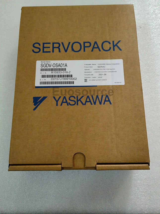 SGDV-OSA01A Yaskawa Servo Drive Analog control