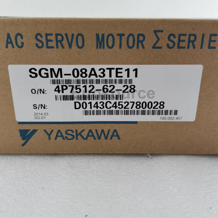 SGM-08A3TE11 Yaskawa Servo Motor AC Servo