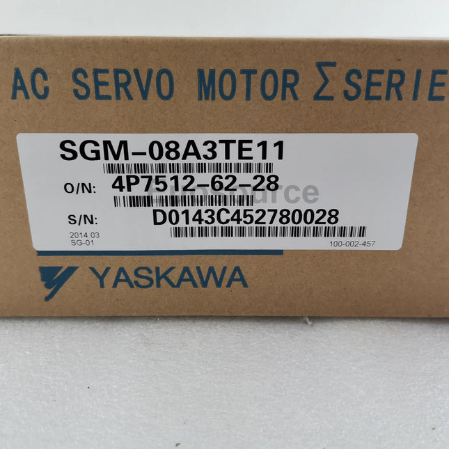 SGM-08A3TE11 Yaskawa Servo Motor AC Servo