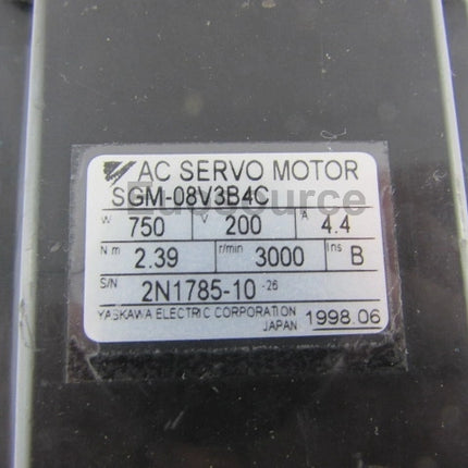 SGM-08V3B4C Yaskawa Servo Motor Absolute Encoder
