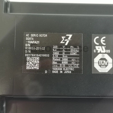 SGM7A-10AFA21 Yaskawa Servo Motor Sigma 7 Servo