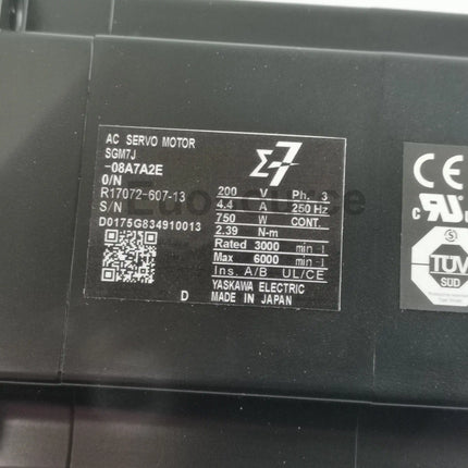 SGM7J-08A7A2E Yaskawa Servo Motor Sigma 7 Servo