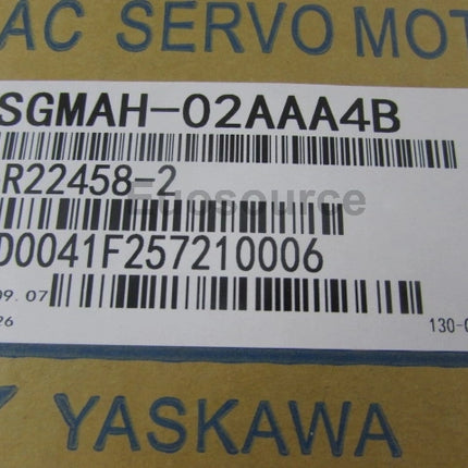 SGMAH-02AAA4B Yaskawa Servo Motor Sigma Series
