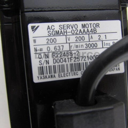 SGMAH-02AAA4B Yaskawa Servo Motor Sigma Series