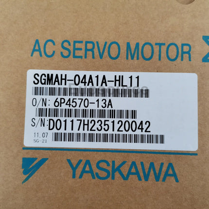 SGMAH-04A1A-HL11 Yaskawa Servo Motor Sigma Series