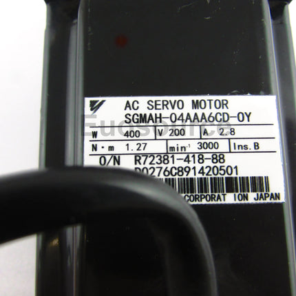 SGMAH-04AAA6CD-0Y Yaskawa Servo Motor Absolute Encoder
