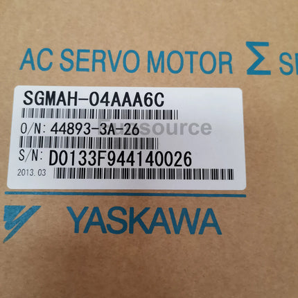 SGMAH-04AAA6C Yaskawa Servo Motor Sigma Series