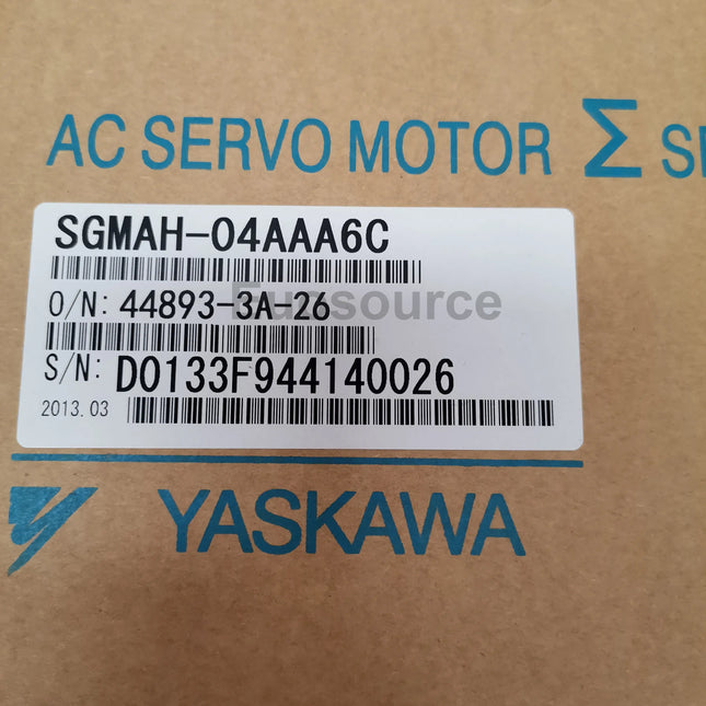 SGMAH-04AAA6C Yaskawa Servo Motor Sigma Series