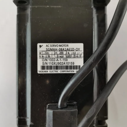 SGMAH-08A1A61D-OY Yaskawa Servo Motor Absolute Encoder