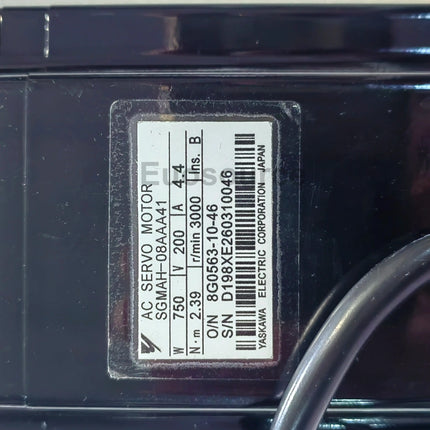 SGMAH-08AAA41 Yaskawa Servo Motor High Precision