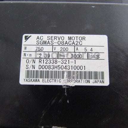 SGMAS-08ACA2C Yaskawa Servo Motor AC Servo