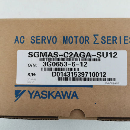 SGMAS-C2AGA-SU12 Yaskawa Servo Motor Sigma Series