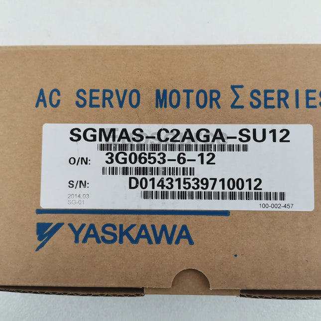 SGMAS-C2AGA-SU12 Yaskawa Servo Motor Sigma Series