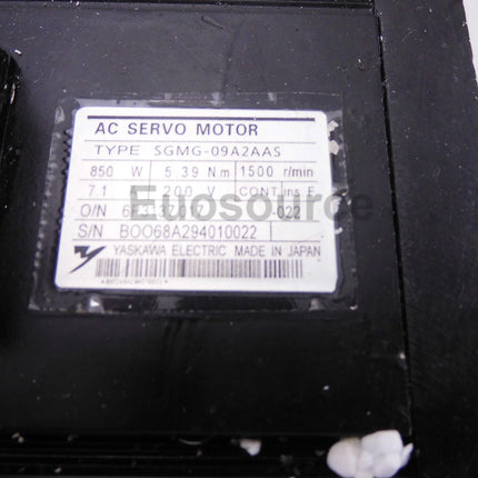 SGMG-09A2AAS Yaskawa Servo Motor Absolute Encoder