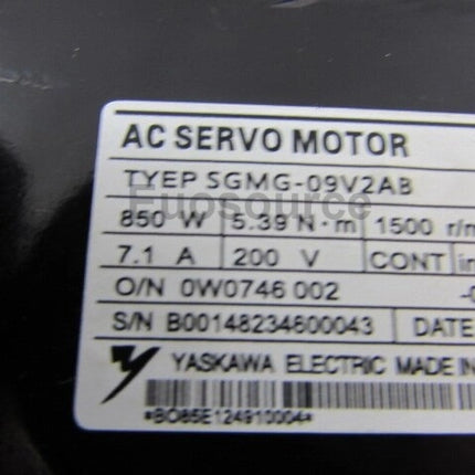 SGMG-09V2AB Yaskawa Servo Motor AC Servo