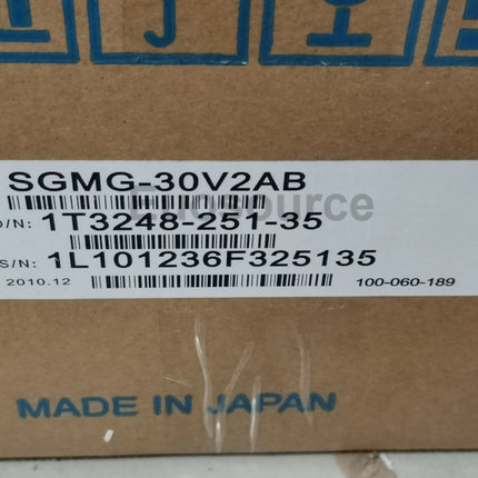 SGMG-30V2AB Yaskawa Servo Motor Absolute Encoder