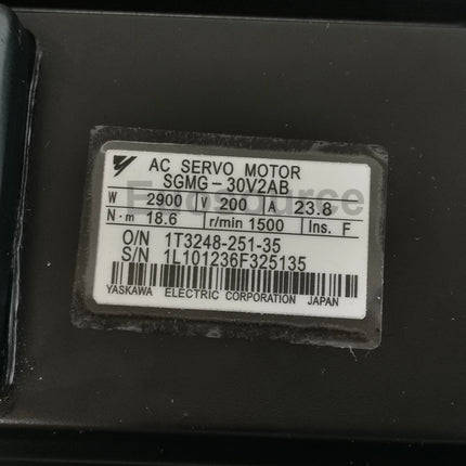 SGMG-30V2AB Yaskawa Servo Motor Absolute Encoder