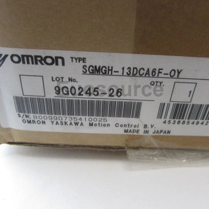 SGMGH-13DCA6F-OY Yaskawa Servo Motor High Precision