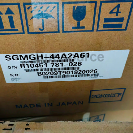 SGMGH-44A2A61 Yaskawa Servo Motor Absolute Encoder