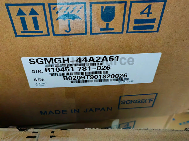 SGMGH-44A2A61 Yaskawa Servo Motor Absolute Encoder
