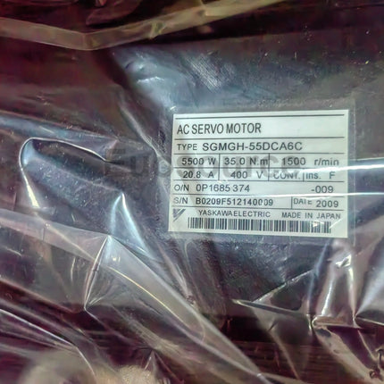 SGMGH-55DCA6C Yaskawa Servo Motor High Precision