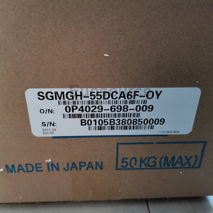 SGMGH-55DCA6F-OY Yaskawa Servo Motor Sigma Series