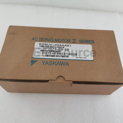 SGMJV-04AAA61 Yaskawa Servo Motor Sigma Series